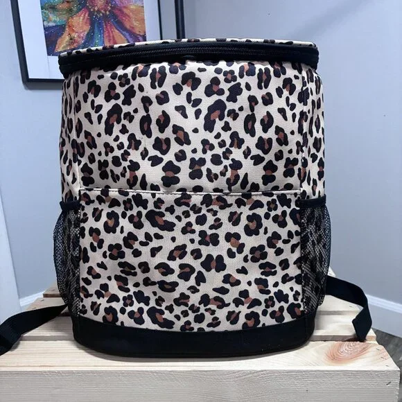 30 Can Capacity Insulated Backpack Cooler - Portable Soft-Sided Refrigerator Bag - Picture 2 of 3